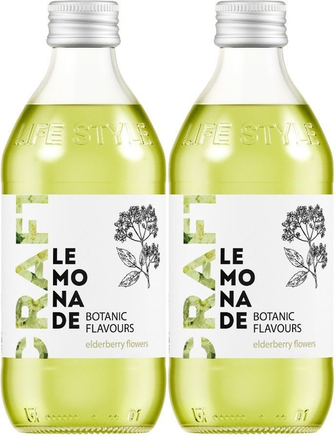 Газированный напиток StarBar Лимонад крафт Цветы бузины 0,33 л ...