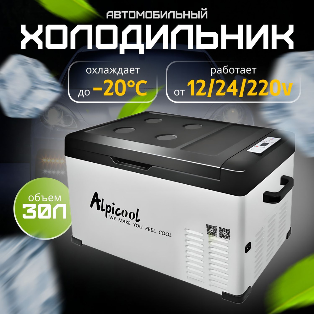 Автохолодильник 30 л - купить с доставкой по выгодным ценам в интернет ...