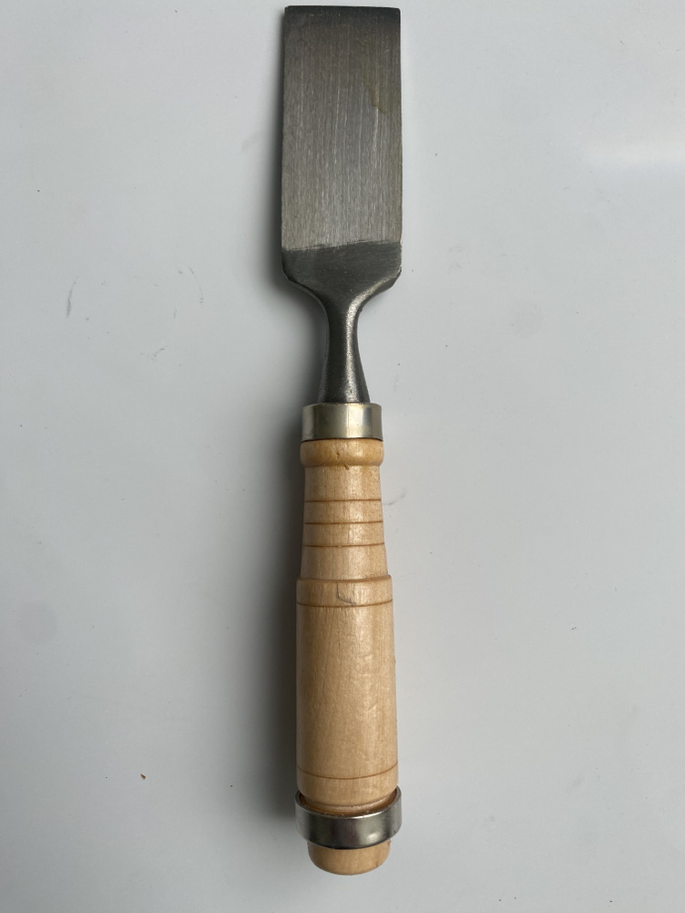 Стамеска долото EKTO с деревянной ручкой 32 мм #1