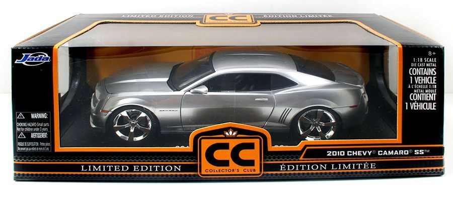Модель автомобиля 2010 Chevrolet Camaro SS - Candy Silver 1:18 #1