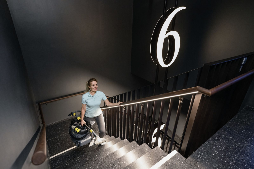 Моющий пылесос Karcher Puzzi 8/1 C, профессиональный моющий, с ручной ...