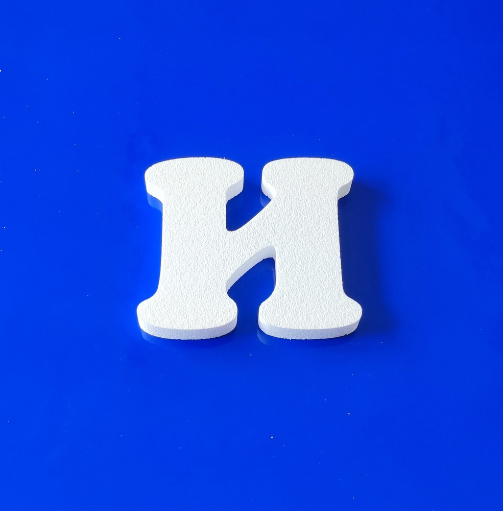 Буква И из пенопласта для вывесок 30 см / шрифт 1 - купить с доставкой ...