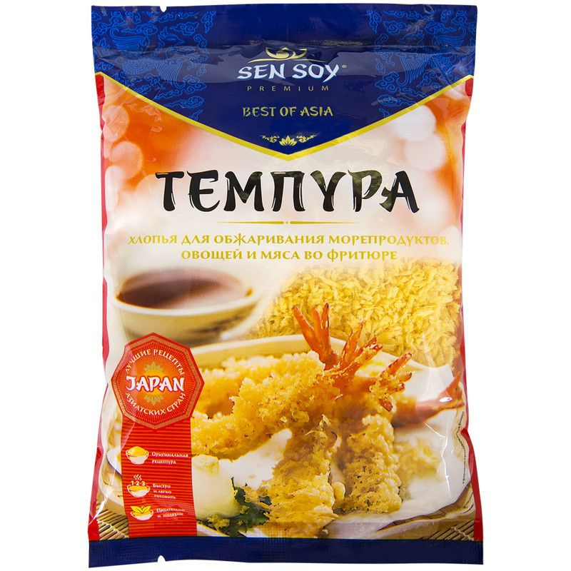 Хлопья панировочные Sen Soy Темпура японские, 100г - купить с доставкой ...