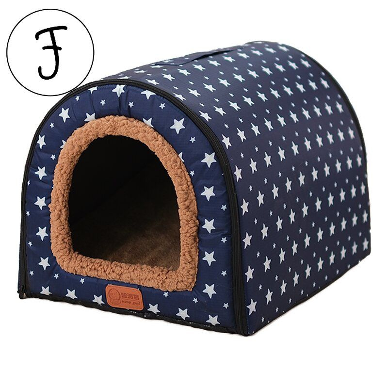 Домик Для Собак Мелких Пород Для Домашнего Щенка Складной Спальный ...