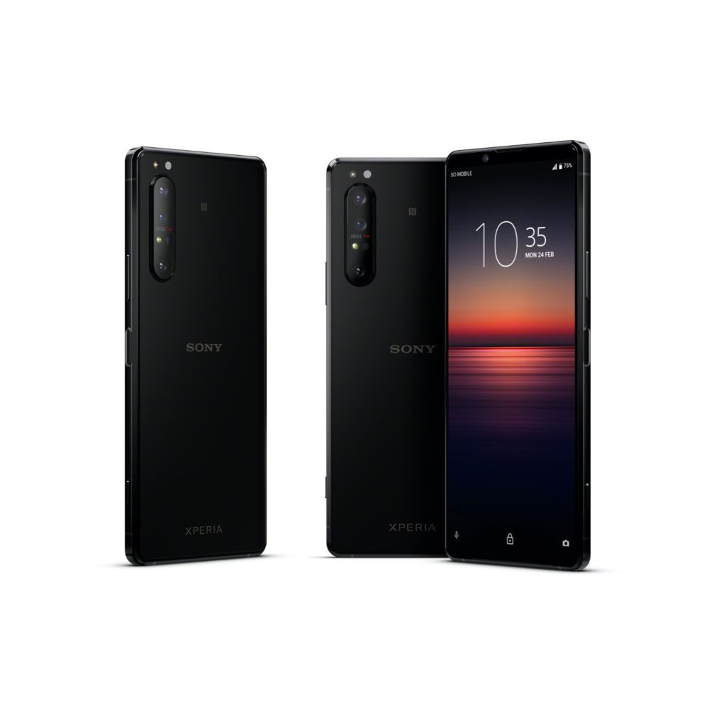 Sony Смартфон Xperia 1ii/5G/Qualcomm Snapdragon 865/ 8/128 ГБ, черный