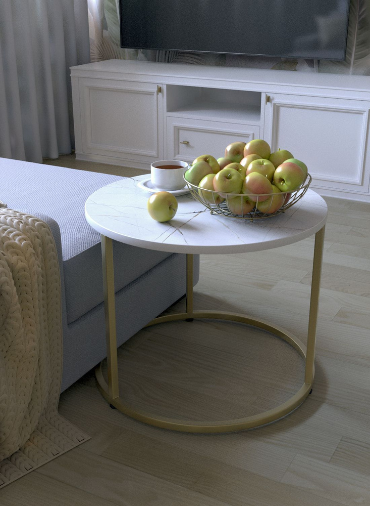 Журнальный стол REGENT style Журнальный стол_СтоликСоло/бел-бел_REGENT ...