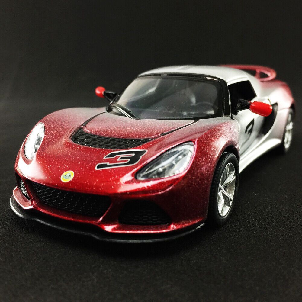 Машинка металлическая Лотус Эксиж Kinsmart 1:32 2012 Lotus Exige S Gradient  Color 5361DGKT инерционная, цвет Бордово-серебристый - купить с доставкой  по выгодным ценам в интернет-магазине OZON (575571648)