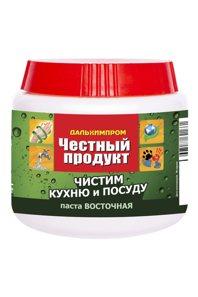 Честный продукт Чистящая паста "Восточная", чистим кухню и посуду, 12 ...