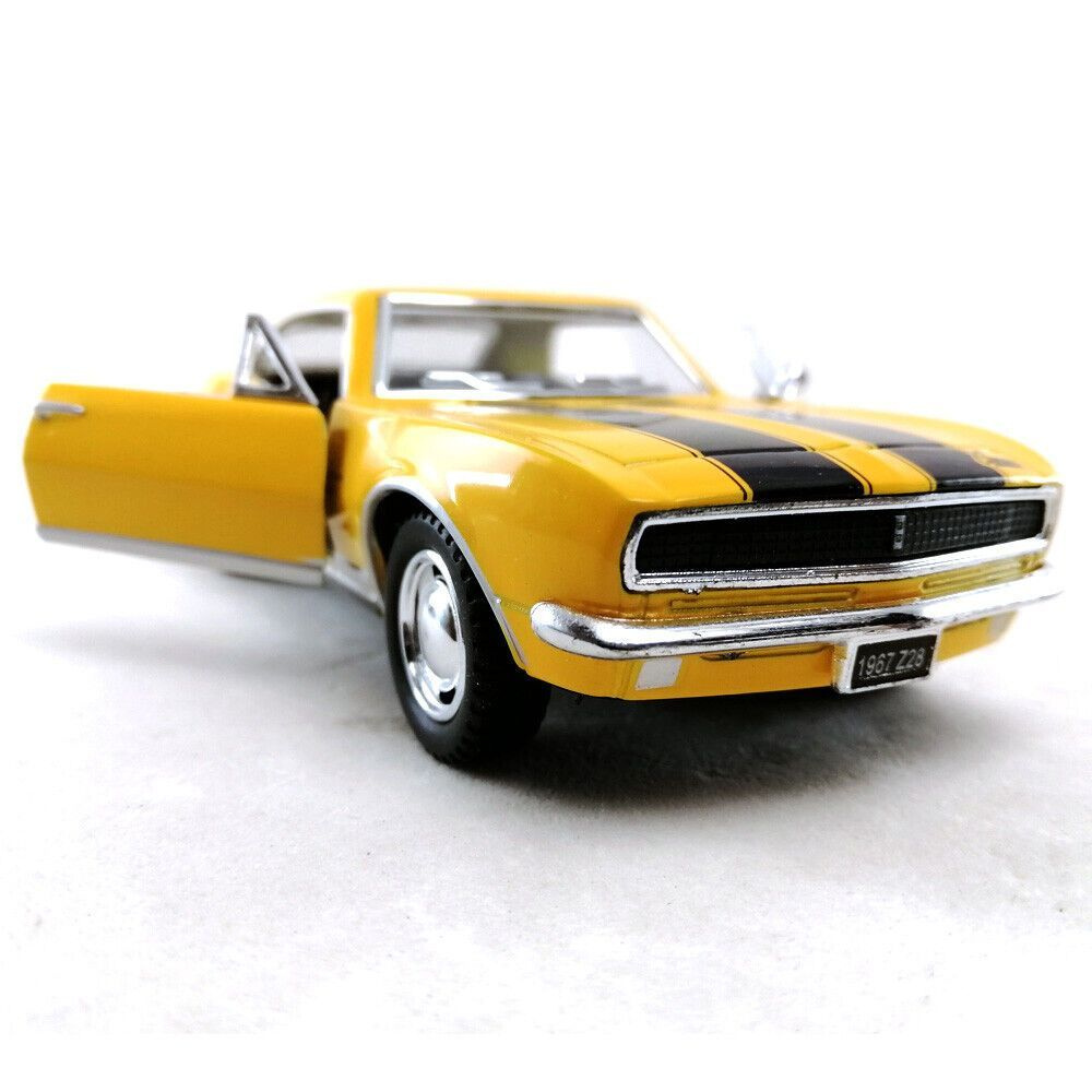 Машинка металлическая Шевроле Камаро Chevrolet Camaro Z/28 1967 Kinsmart  1:37 5341DKT инерционная, цвет Желтый - купить с доставкой по выгодным  ценам в интернет-магазине OZON (361174974)