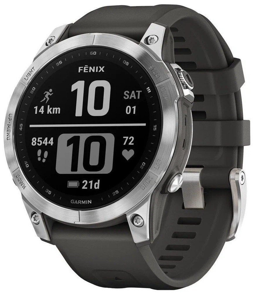 Garmin Умные часы Fenix 7 47 мм Wi-Fi, 47mm #1