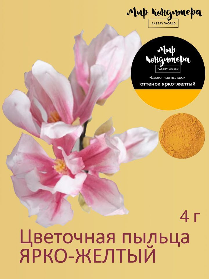 Краситель пищевой Мир Кондитера PASTRY WORLD Сухой 4г. 1шт. #1