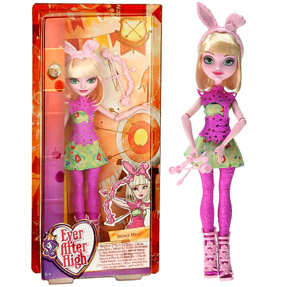 Кукла Лучница Банни Бланк Ever After High Mattel - купить с доставкой по  выгодным ценам в интернет-магазине OZON (1063326998)