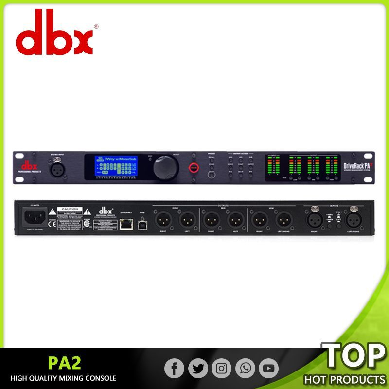 DBX DriveRack PA2 Спикер процессор купить на OZON по низкой цене