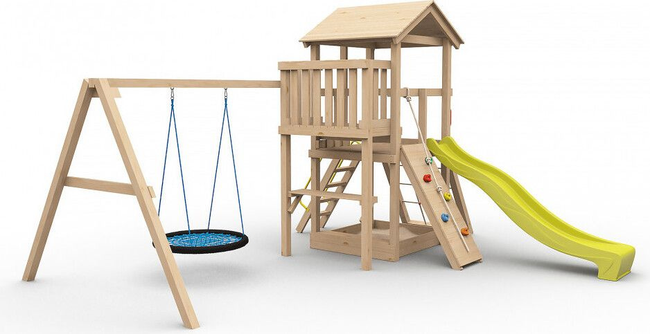 Детская площадка RUSS SPORT Барни с гнездом без покрытия - купить по  выгодной цене в интернет-магазине OZON (1215938807)