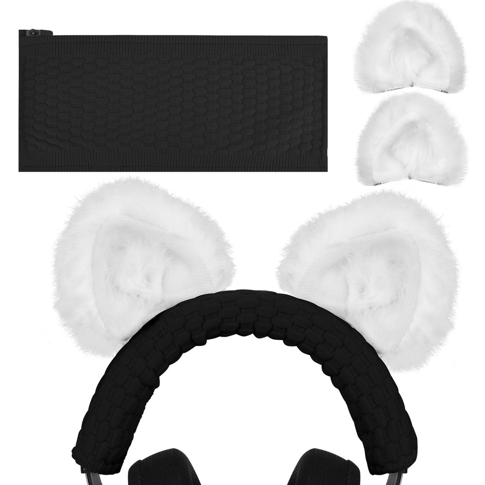 Чехол на оголовье из трикотажной ткани, совместимый с наушниками Razer SteelSeries HyperX Sennheiser #1