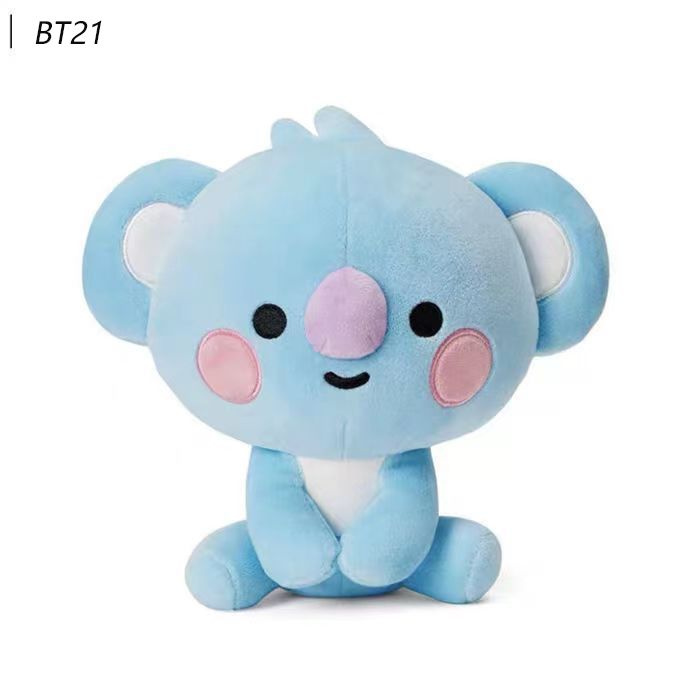 20cm Тата БТ21 БТС мягкая игрушка SHOOKY BT21 BTS - купить с доставкой ...