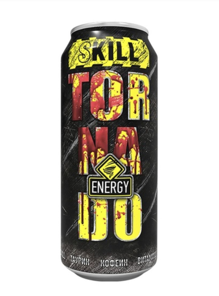 Энергетический напиток TORNADO ENERGY SKILL 0.45 л 12 банок #1