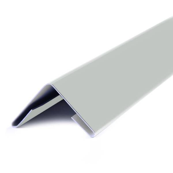 Угол наружный металлический белый, 60*60 мм, длина 1500 мм, 5шт  #1