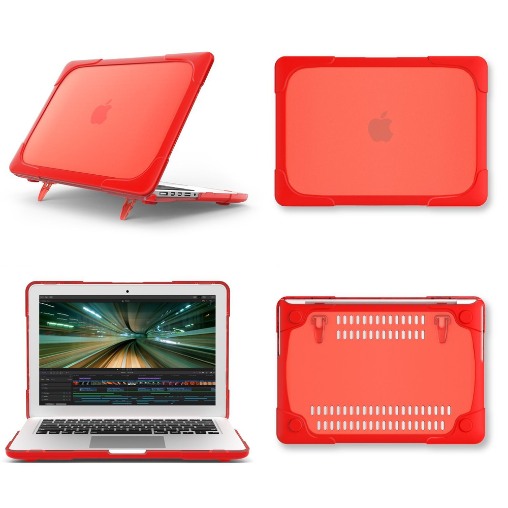 Чехол на Macbook Retina 15" A1398 (MC975 / MC976),Противоударный бампер ShockProof HardShell Case для #1