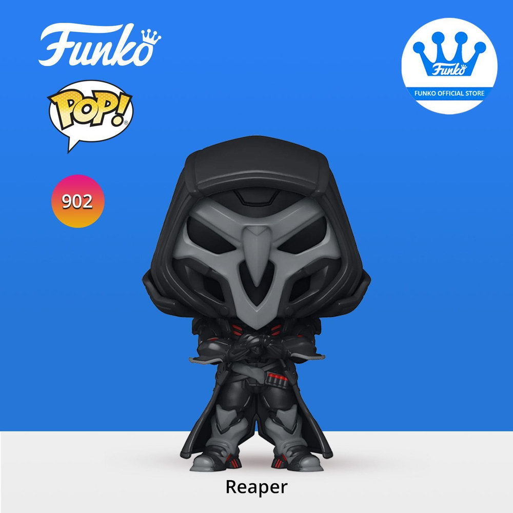 Фигурка Funko POP! Games Overwatch 2 Reaper/ Фанко ПОП в виде персонажа игры  