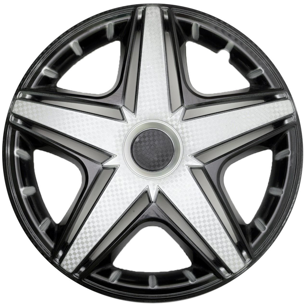 Колпаки на колеса STAR NHL SUPER BLACK R15, комплект 4шт, на диски ...