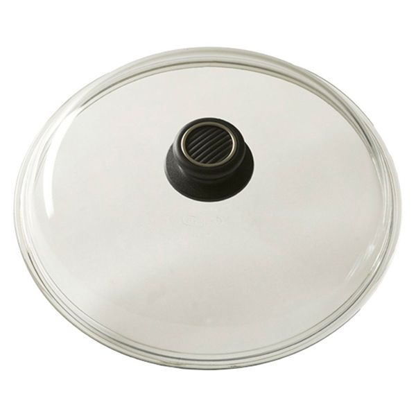 Крышка стеклянная для посуды для кастрюль сковородок сотейников 28 см ...