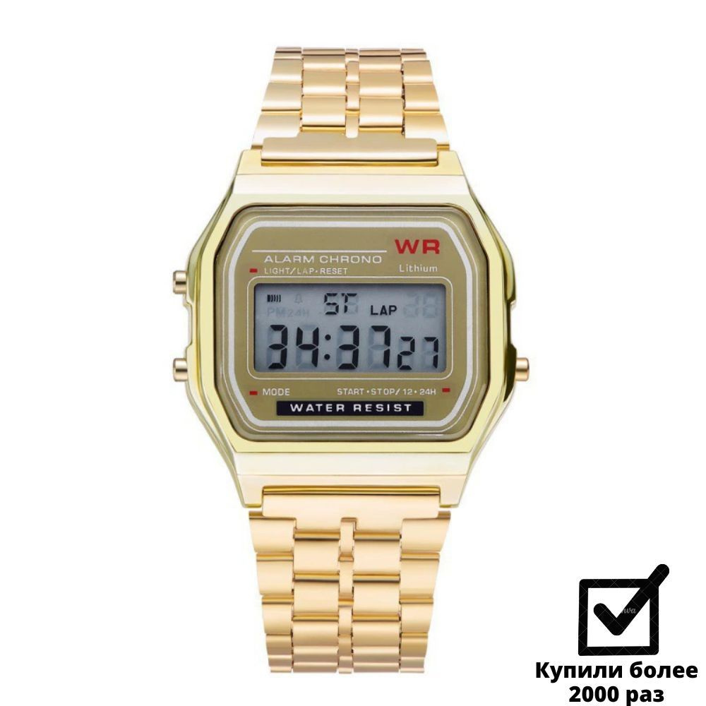 Наручные часы Retro /часы наручные электронные мужские ,женские - купить с доставкой по выгодным ценам в интернет-магазине OZON (620034720)