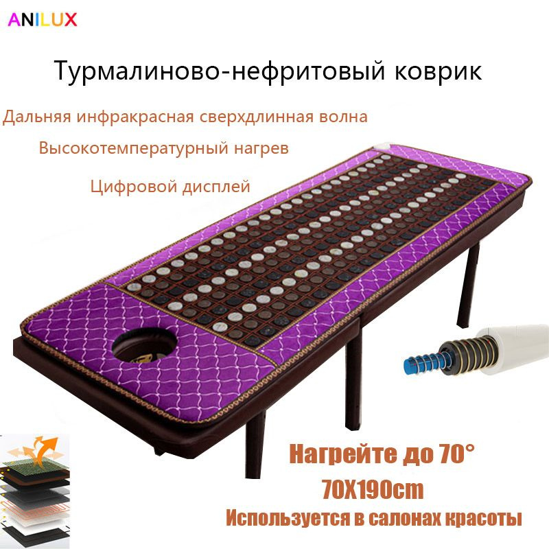 Hефритовый-Турмалиновый Коврик, используемая в косметологических ...
