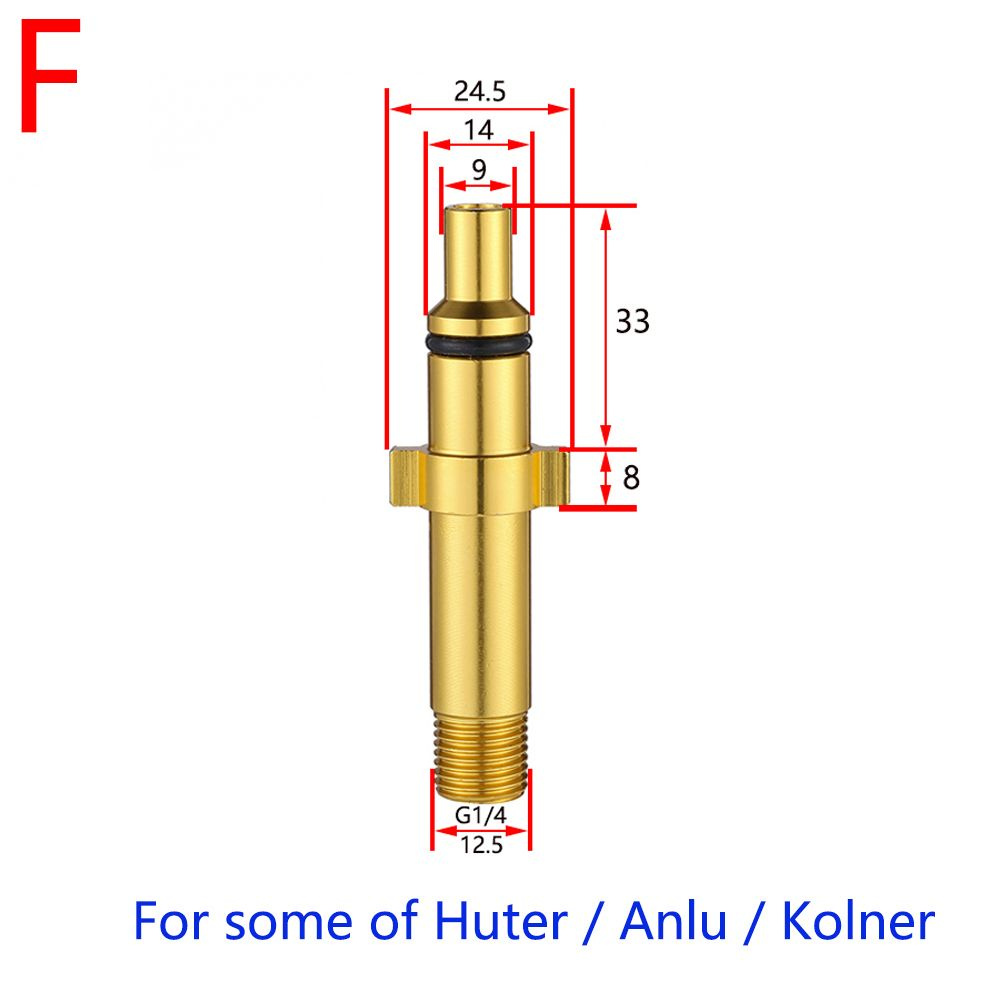 Адаптер (переходник) для мойки высокого давления Huter Anlu Kolner IPC FIT  WAP внешняя резьбы - купить в интернет-магазине OZON с доставкой по России  (1101795831)