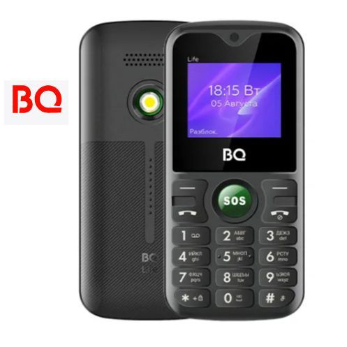 Мобильный телефон BQ 1853 Life Black+Green #1