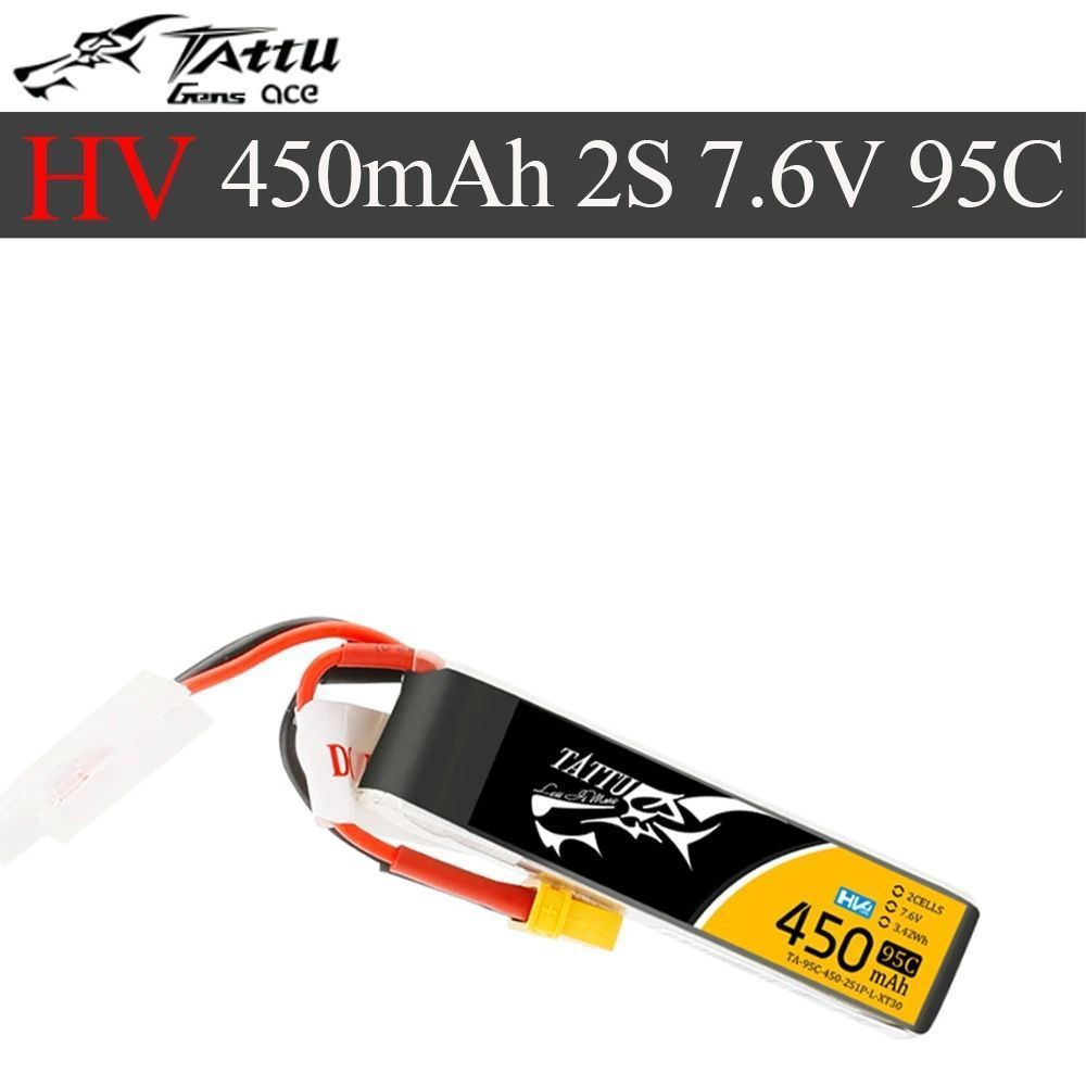 Gens Ace TATTU R-Line LiPo Akku 6S 550mAh 22,2V 95C FPV Racing | Racing