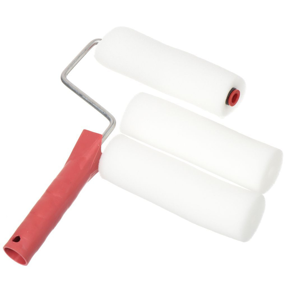 Валик малярный Bartex, Мини, +2 шубки, поролон, 140 мм, с бюгелем ...