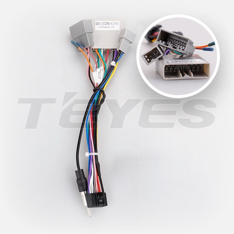 Разъем-переходник 16 pin для подключения Android магнитолы в Honda CR-V ...