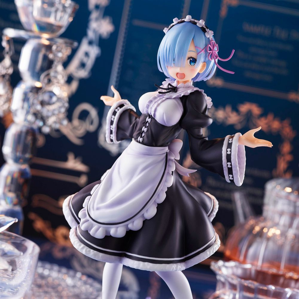 Аниме-фигурка Re:Zero Rem Шедевр художника Winter Maid 27см - купить с  доставкой по выгодным ценам в интернет-магазине OZON (1369001781)