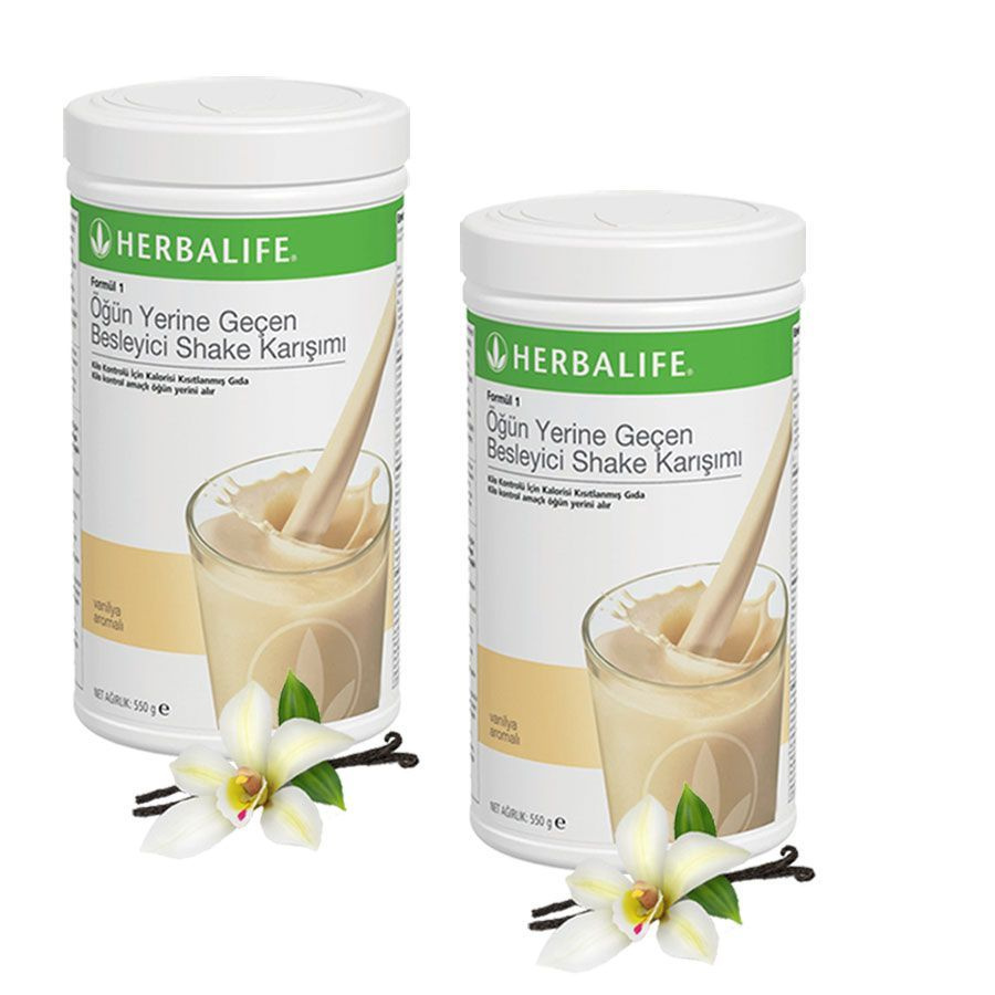 Herbalife / Протеиновый коктейль Гербалайф Формула 1, вкус Ваниль,протеиновых коктейлей 2 шт #1