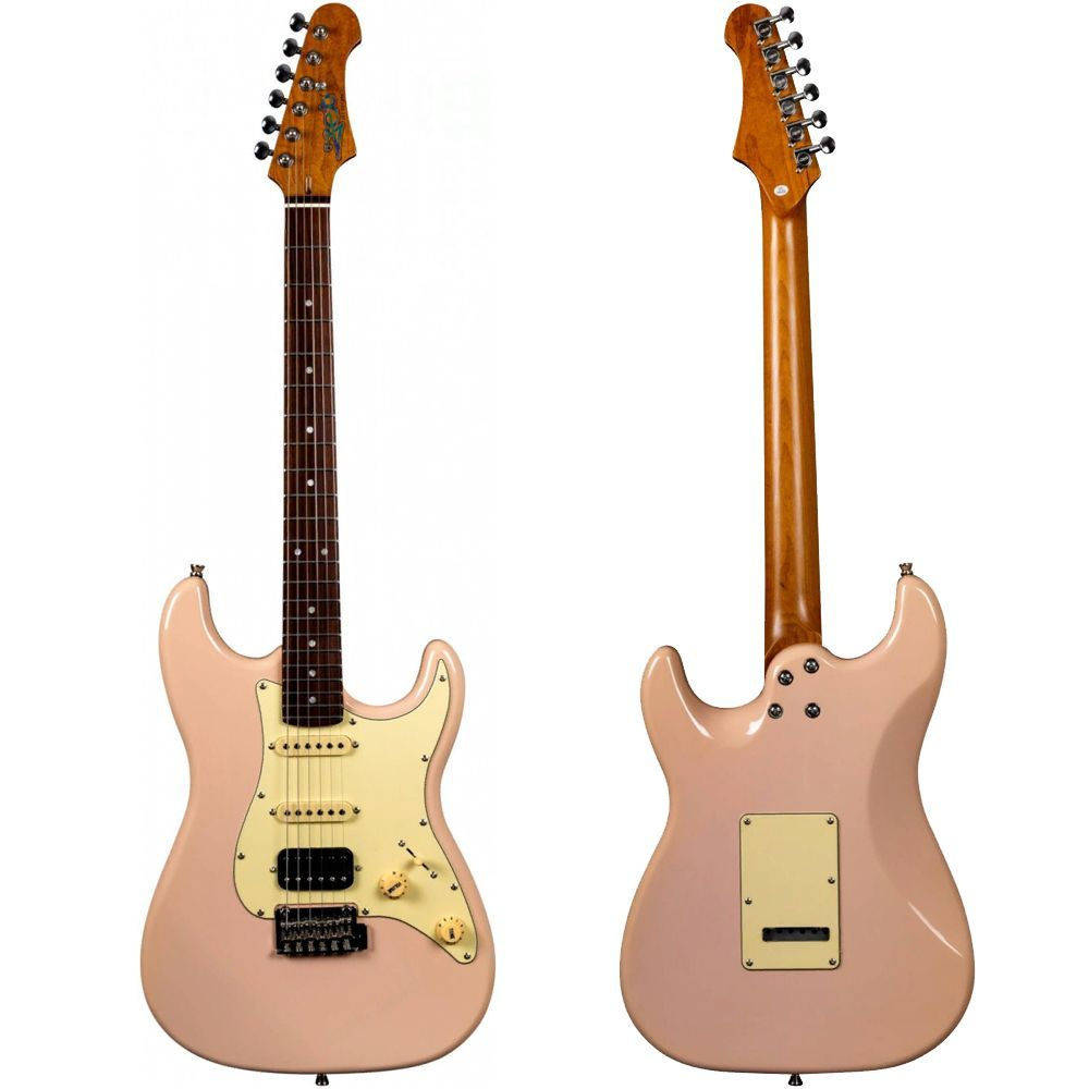 Электрогитара JET JS-400 PK R, Stratocaster, цвет розовый, накладка  палисандр - купить с доставкой по выгодным ценам в интернет-магазине OZON  (1130580835)