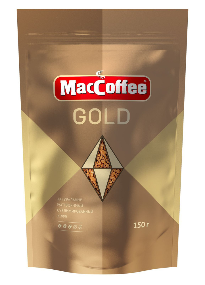 Кофе растворимый MacCoffee Gold, 150г #1