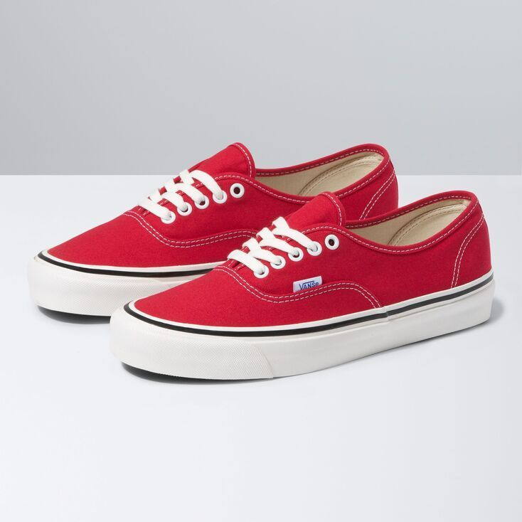 Buy red vans best sale