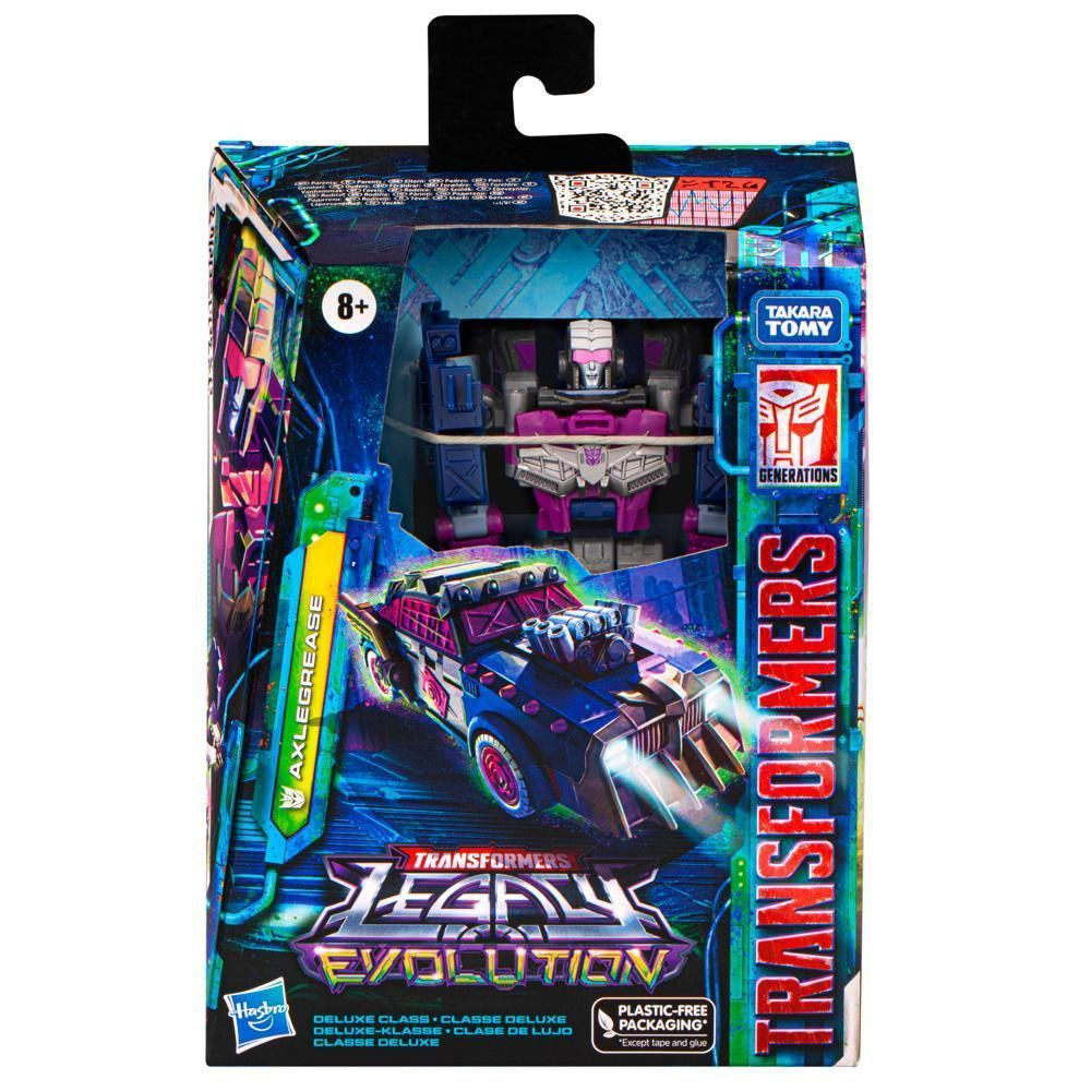 Трансформеры игрушки Hasbro Transformers Legacy Evolution Deluxe Class Axlegrease (14cm) F7199  #1