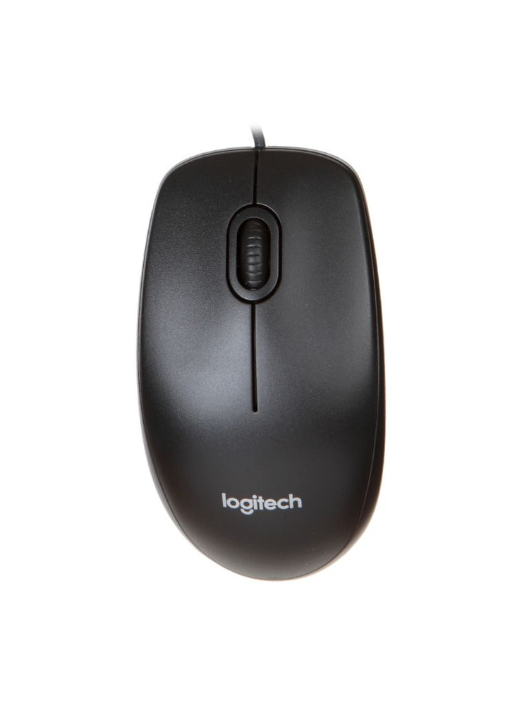 Мышь проводная Logitech M100 USB Dark Grey 910-005006 - купить по ...
