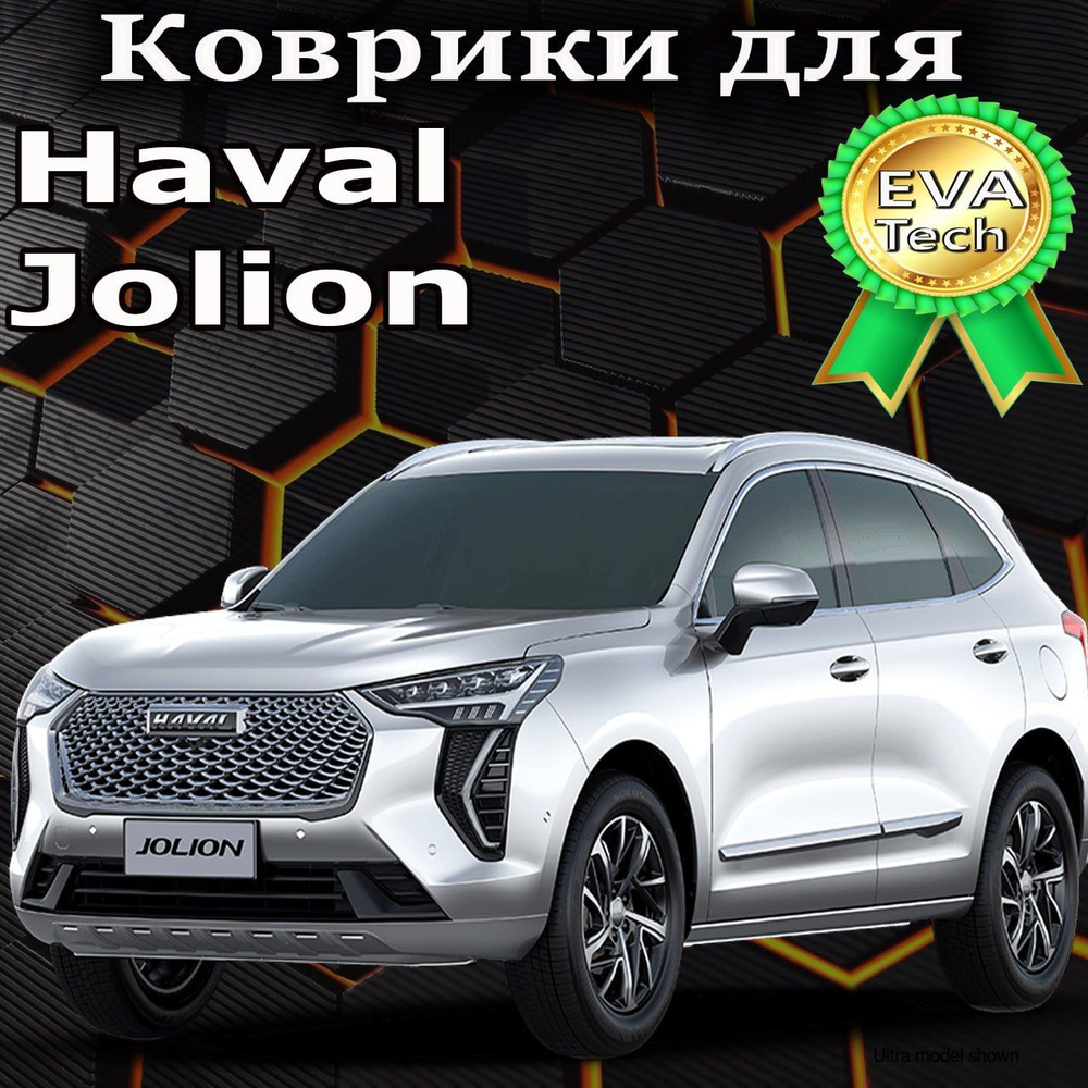 Коврики в салон автомобиля Haval Jolion, цвет черный, белый - купить по  выгодной цене в интернет-магазине OZON (1153553231)