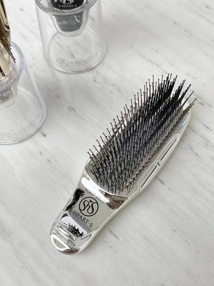 Японская расческа Scalp Brush PREMIUM (набор с чехлом)... #1