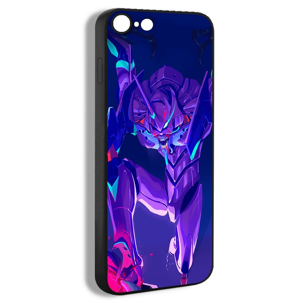 чехол для смартфона Подходит для iPhone 8 аниме Евангелион ева 01 арт Neon  Genesis Evangelion EDV67 - купить с доставкой по выгодным ценам в  интернет-магазине OZON (1158923483)