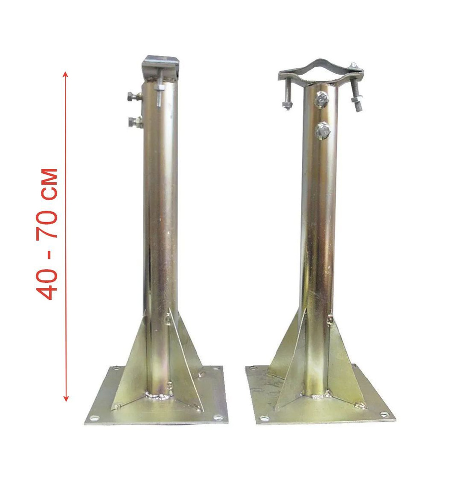 Крепление для антенны / Кронштейн ОЦИНКОВАННЫЙ телескопический для ...