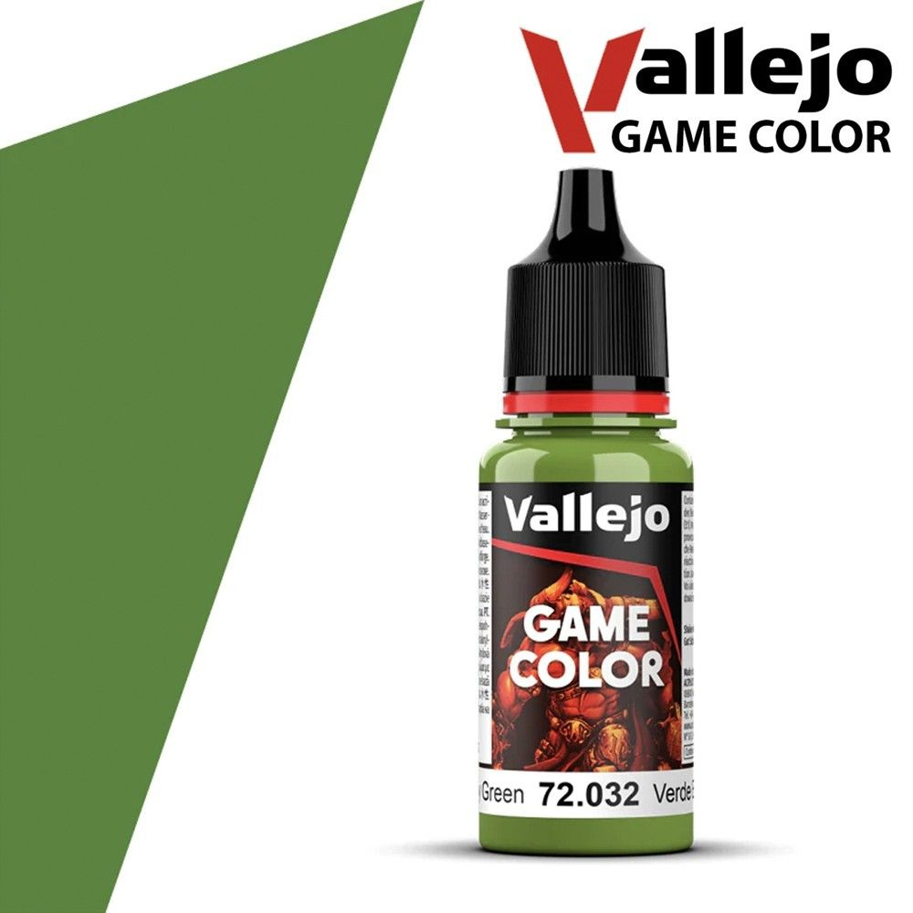 Краска для сборных моделей Vallejo, серия Game Color, цвет 72.032 Scorpy  Green - купить с доставкой по выгодным ценам в интернет-магазине OZON  (699622517)