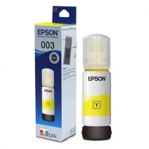 Чернила Epson 003 (C13T00V498), желтый, оригинальные #1