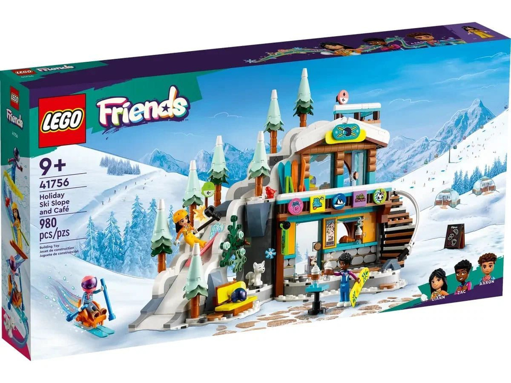 LEGO Friends 41756 Holiday Ski Slope and Cafe