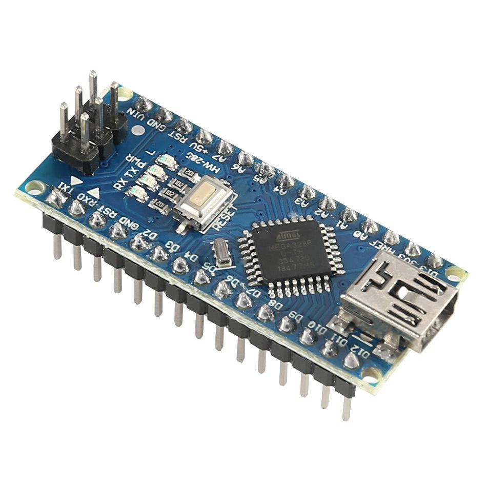 Микроконтроллер Arduino Nano V 3.0 USB Mini-B - купить с доставкой по ...