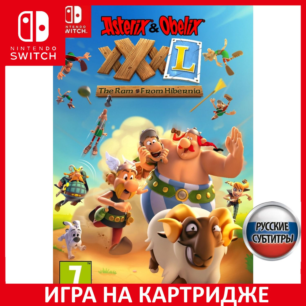 Игра Asterix and Obelix XXXL The Ra (Nintendo Switch, Русские субтитры)  купить по низкой цене с доставкой в интернет-магазине OZON (780617302)