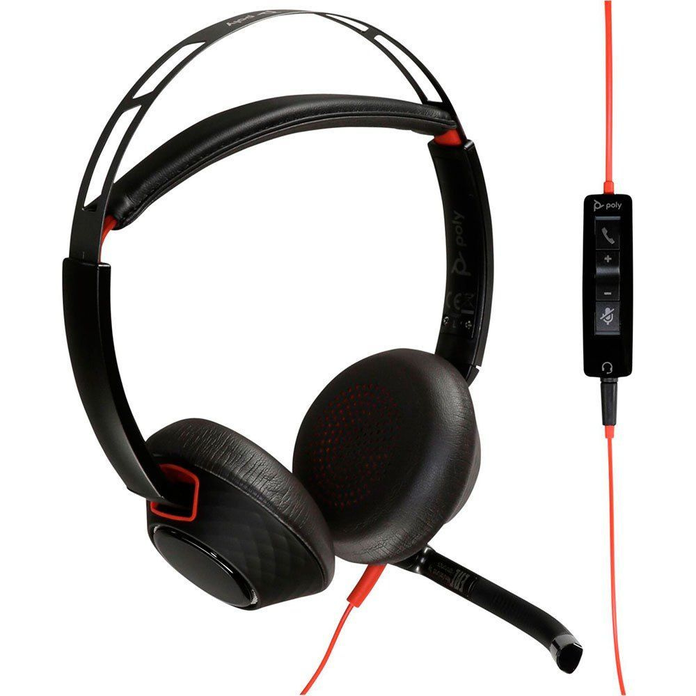 Наушники Накладные Plantronics Компьютерная гарнитура Blackwire 5220 ...